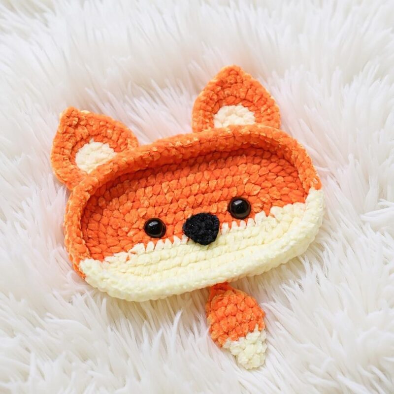 Fox Amigurumi Crochet Pattern - Adorable DIY Eyeglass Stand - Instant Download PDF - Image 3