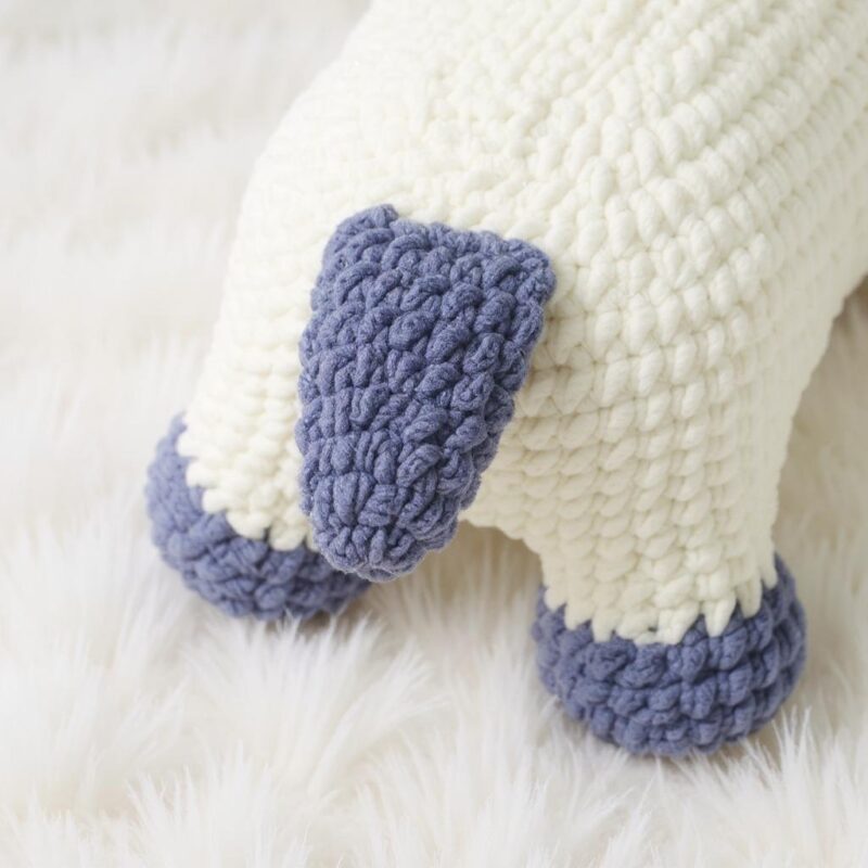 French Bulldog Amigurumi Crochet Pattern - Adorable DIY Stuffed Animal Toy - Instant Download PDF - Image 6