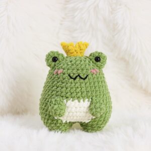 Frog Amigurumi Crochet Pattern - Adorable DIY Stuffed Animal Toy - Instant Download PDF