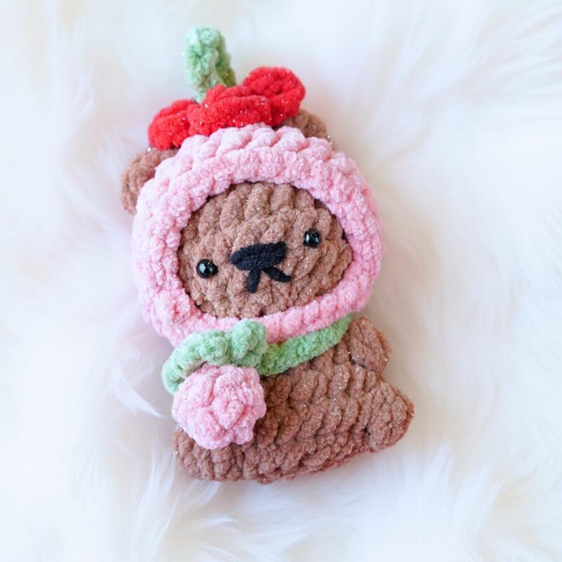 Fruity Bear Friends Amigurumi Crochet Pattern Bundle - Adorable DIY Stuffed Animal Toys - Instant Download PDF - Image 2