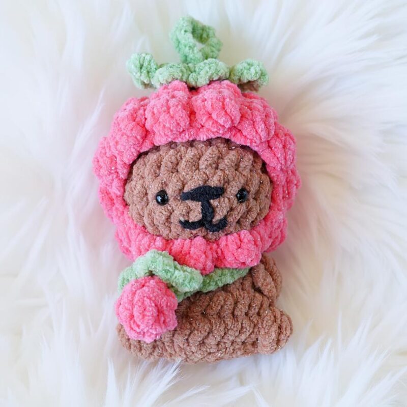 Fruity Bear Friends Amigurumi Crochet Pattern Bundle - Adorable DIY Stuffed Animal Toys - Instant Download PDF - Image 3