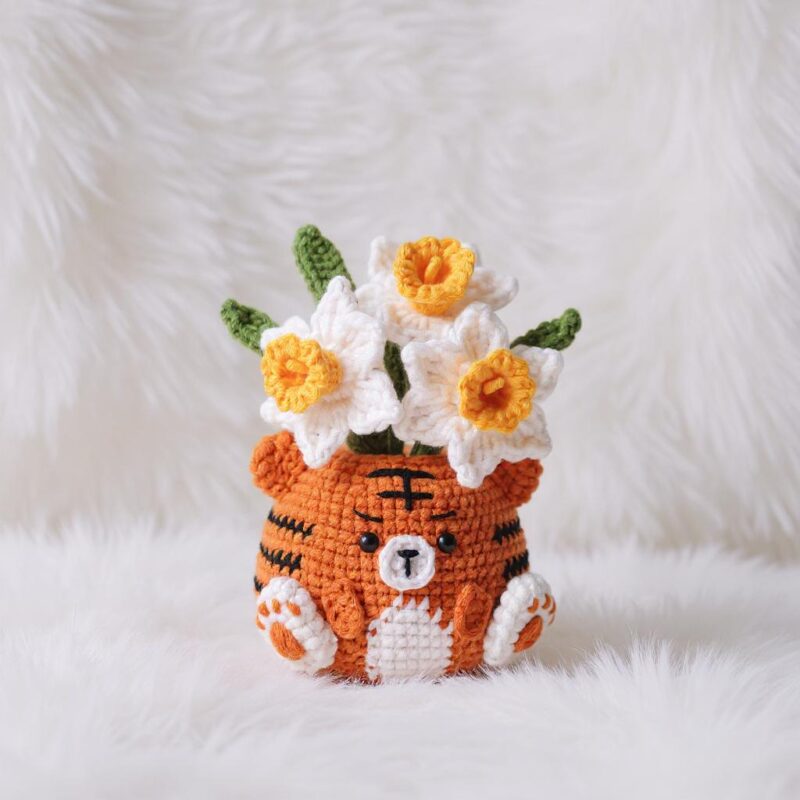 Garden Buddy Pots Amigurumi Crochet Pattern Bundle - Adorable DIY Potted Plant Decor - Instant Download PDF - Image 4