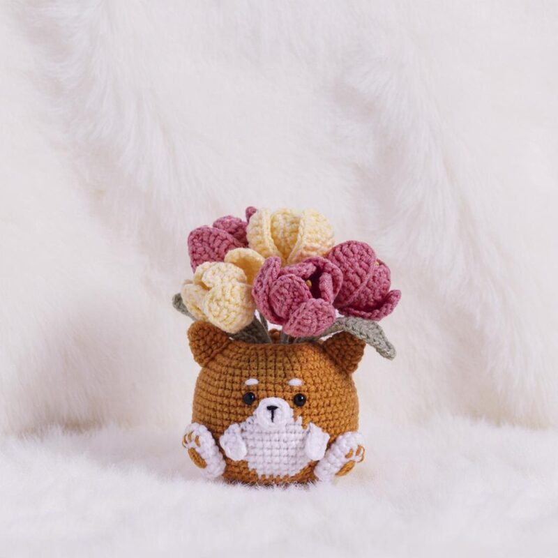 Garden Buddy Pots Amigurumi Crochet Pattern Bundle - Adorable DIY Potted Plant Decor - Instant Download PDF - Image 6