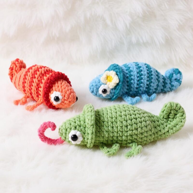 Gecko Buddies Amigurumi Crochet Pattern - Adorable DIY Stuffed Animal Toy - Instant Download PDF - Image 2