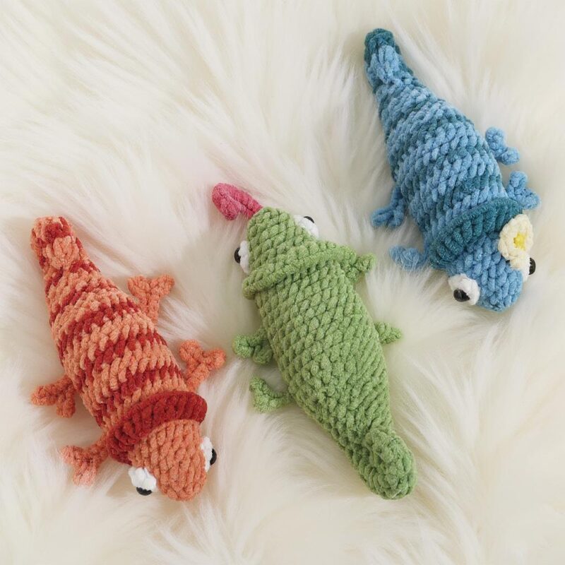 Gecko Buddies Amigurumi Crochet Pattern - Adorable DIY Stuffed Animal Toy - Instant Download PDF - Image 3