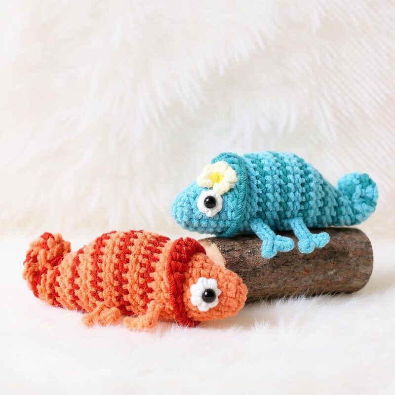 Gecko Buddies Amigurumi Crochet Pattern - Adorable DIY Stuffed Animal Toy - Instant Download PDF - Image 4
