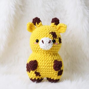 Giraffe Amigurumi Crochet Pattern - Adorable DIY Stuffed Animal Toy - Instant Download PDF