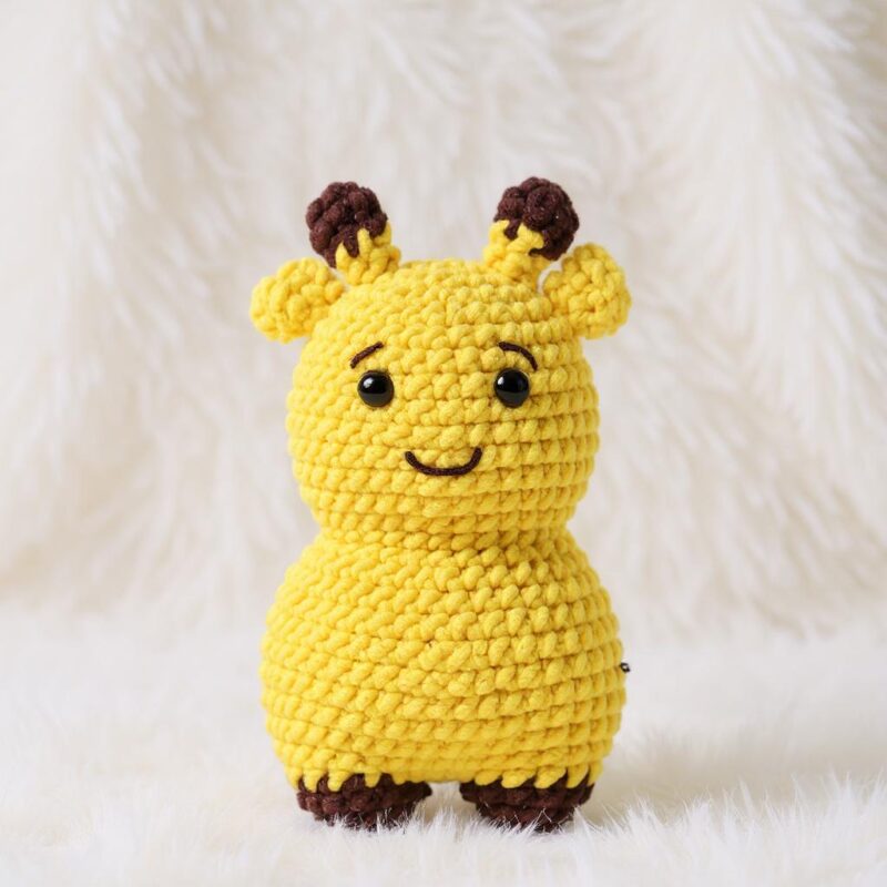 Giraffe Amigurumi Crochet Pattern - Adorable DIY Stuffed Animal Toy - Instant Download PDF - Image 4