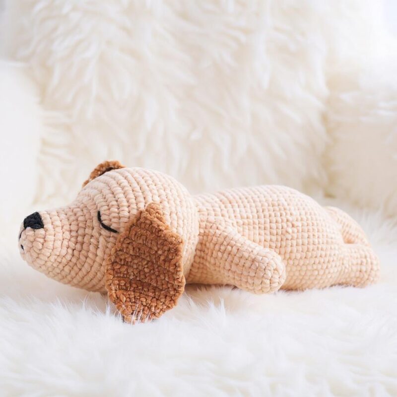 Golden Retriever Amigurumi Crochet Pattern - Adorable DIY Stuffed Animal Toy - Instant Download PDF - Image 2