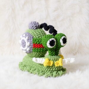 Goro Snail Amigurumi Crochet Pattern - Adorable DIY Stuffed Animal Toy - Instant Download PDF