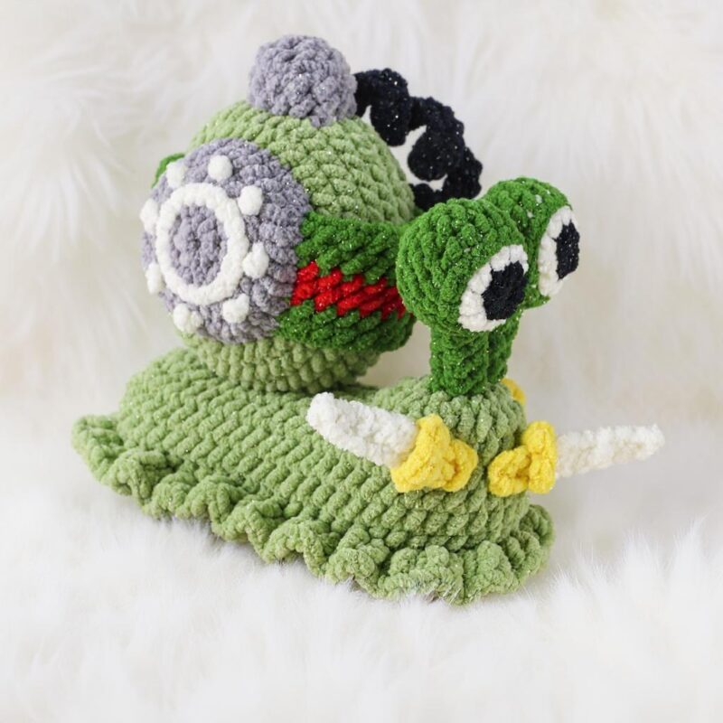 Goro Snail Amigurumi Crochet Pattern - Adorable DIY Stuffed Animal Toy - Instant Download PDF - Image 2