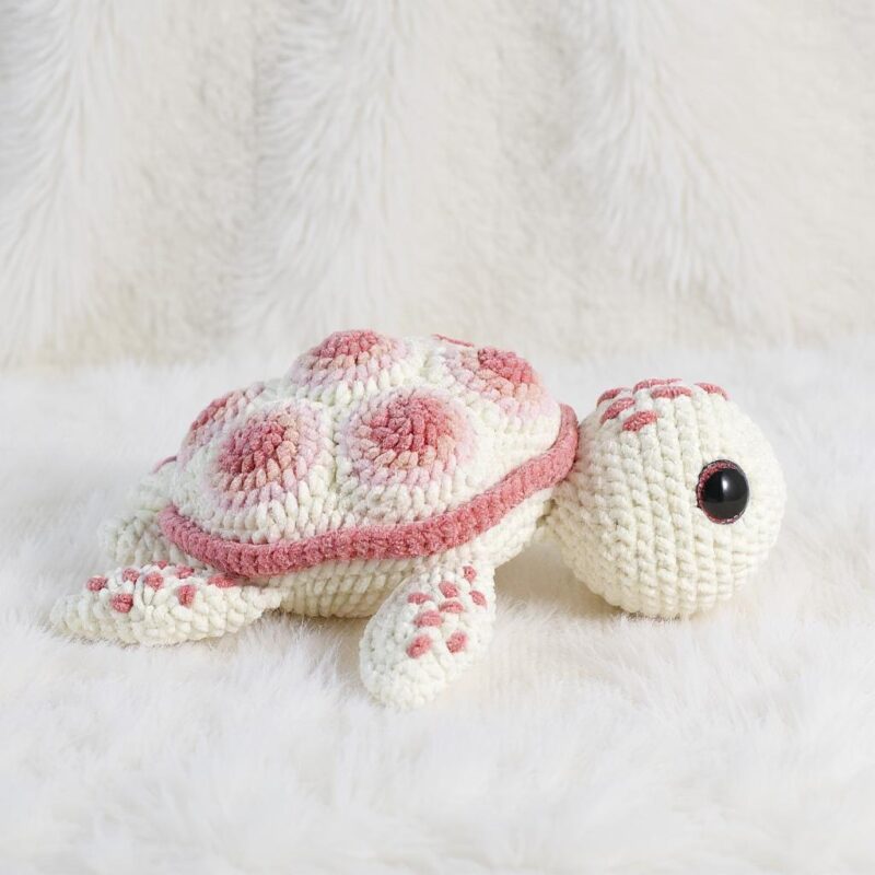 Graceful Turtle Amigurumi Crochet Pattern - Adorable DIY Stuffed Animal Toy - Instant Download PDF - Image 3