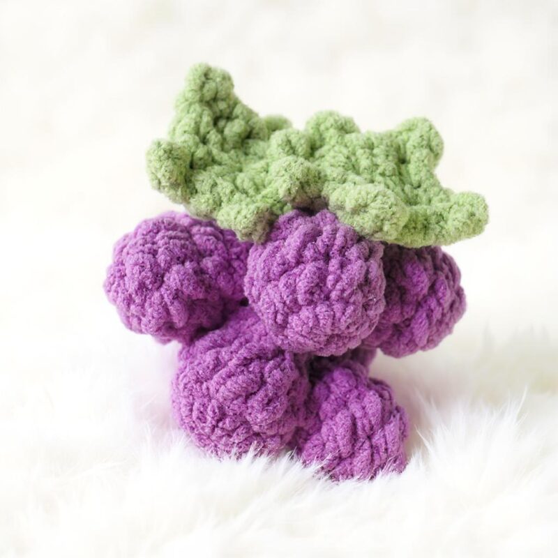 Grape Snail Amigurumi Crochet Pattern - Adorable DIY Stuffed Animal Toy - Instant Download PDF - Image 3