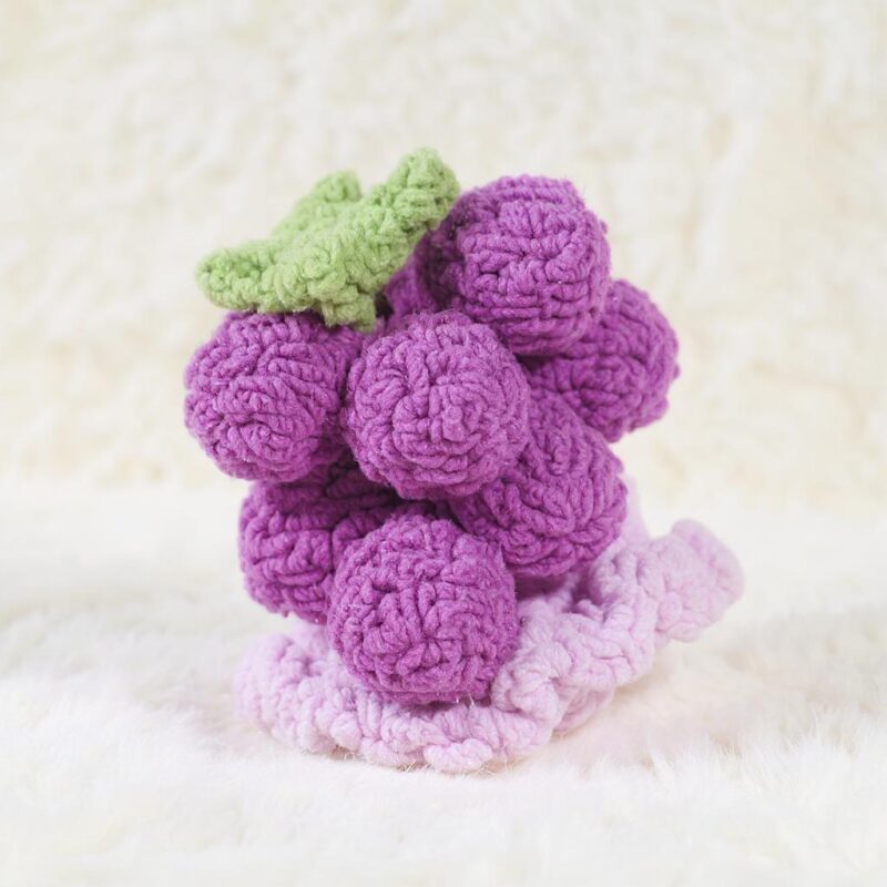 Grape Snail Amigurumi Crochet Pattern - Adorable DIY Stuffed Animal Toy - Instant Download PDF - Image 5
