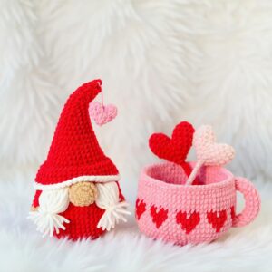 Groom Gnome Amigurumi Crochet Pattern - Charming DIY Stuffed Toy - Instant Download PDF
