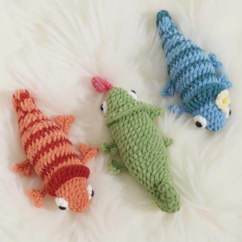 Gus the Gecko Amigurumi Crochet Pattern - Adorable Low-Sew - DIY Stuffed Animal Toy - Instant Download PDF - Image 4