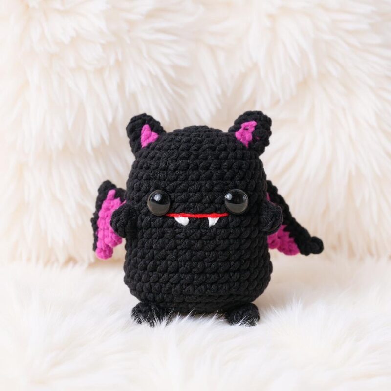 Halloween Bat & Ghost Amigurumi Crochet Pattern - Spooky Cute DIY Stuffed Animal Toys - Instant Download PDF - Image 2