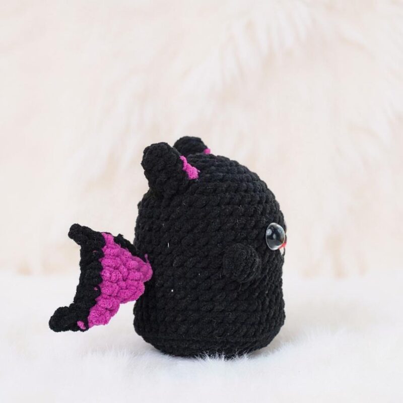 Halloween Bat & Ghost Amigurumi Crochet Pattern - Spooky Cute DIY Stuffed Animal Toys - Instant Download PDF - Image 4