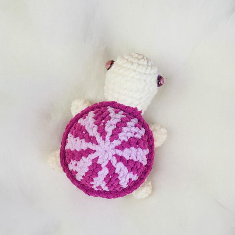 Halloween Candy Turtle Amigurumi Crochet Pattern - No-Sew - DIY Stuffed Animal Toy - Instant Download PDF - Image 2