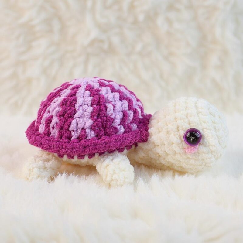 Halloween Candy Turtle Amigurumi Crochet Pattern - No-Sew - DIY Stuffed Animal Toy - Instant Download PDF - Image 3
