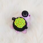 Halloween Cauldron Turtle Amigurumi Crochet Pattern - No-Sew - DIY Stuffed Animal Toy - Instant Download PDF