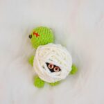 Frankenstein Turtle Amigurumi Crochet Pattern - Easy No-Sew - DIY Halloween Stuffed Toy - Instant Download PDF