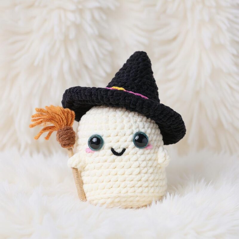 Halloween Ghosts Amigurumi Crochet Pattern Bundle - Spooky Cute DIY Stuffed Toys - Instant Download PDF - Image 3
