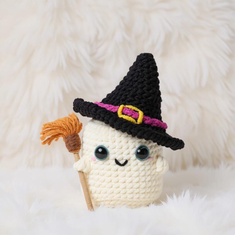 Halloween Ghosts Amigurumi Crochet Pattern Bundle - Spooky Cute DIY Stuffed Toys - Instant Download PDF - Image 4