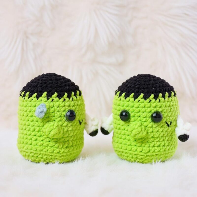 Halloween Ghosts Amigurumi Crochet Pattern Bundle - Spooky Cute DIY Stuffed Toys - Instant Download PDF - Image 8