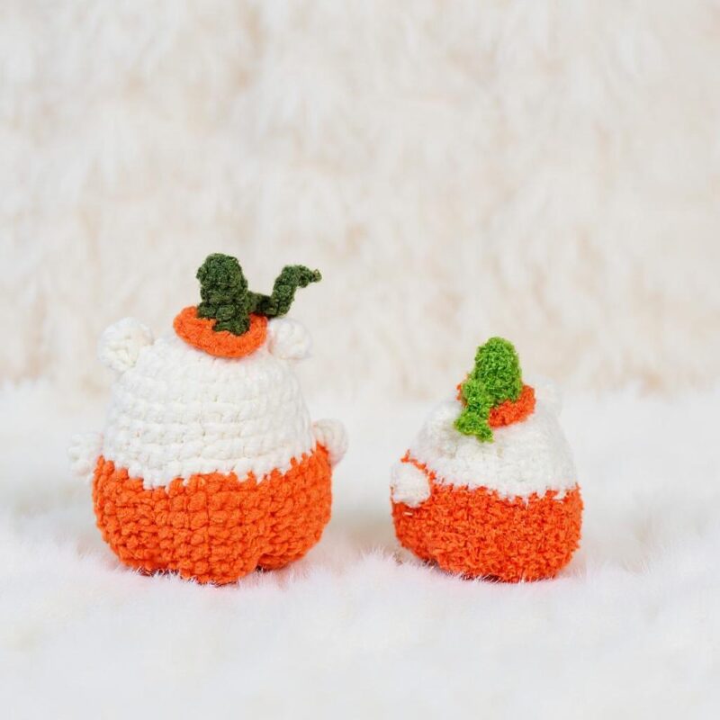 Pumpkin Bear Amigurumi Crochet Pattern - Adorable DIY Stuffed Animal Toy - Instant Download PDF - Image 4