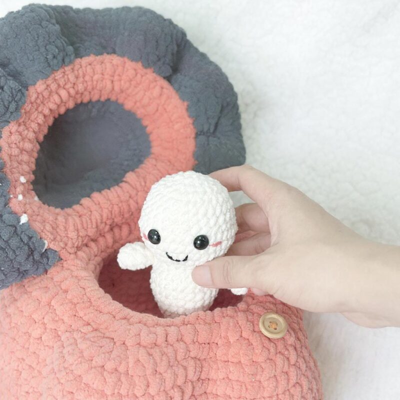 Halloween Pumpkin Bucket Amigurumi Crochet Pattern - Easy DIY Trick-or-Treat Bag - Instant Download PDF - Image 3