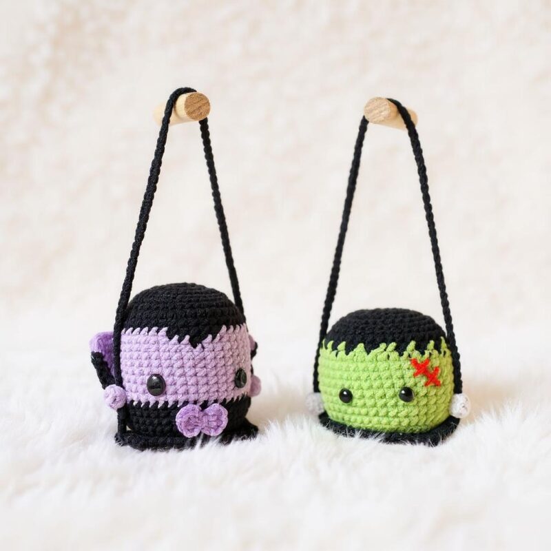 Wicked Wheel Amigurumi Crochet Pattern Bundle - Spooky DIY Halloween Decor - Instant Download PDF - Image 4