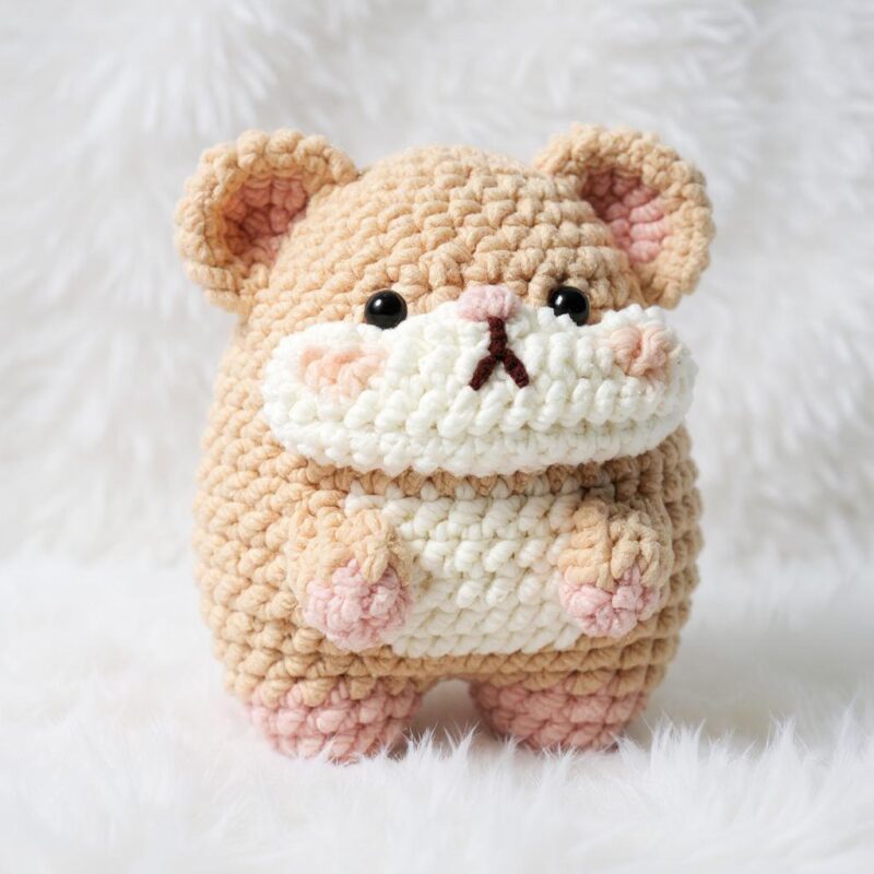 Hamster Amigurumi Crochet Pattern - Adorable DIY Stuffed Animal Toy - Instant Download PDF - Image 2