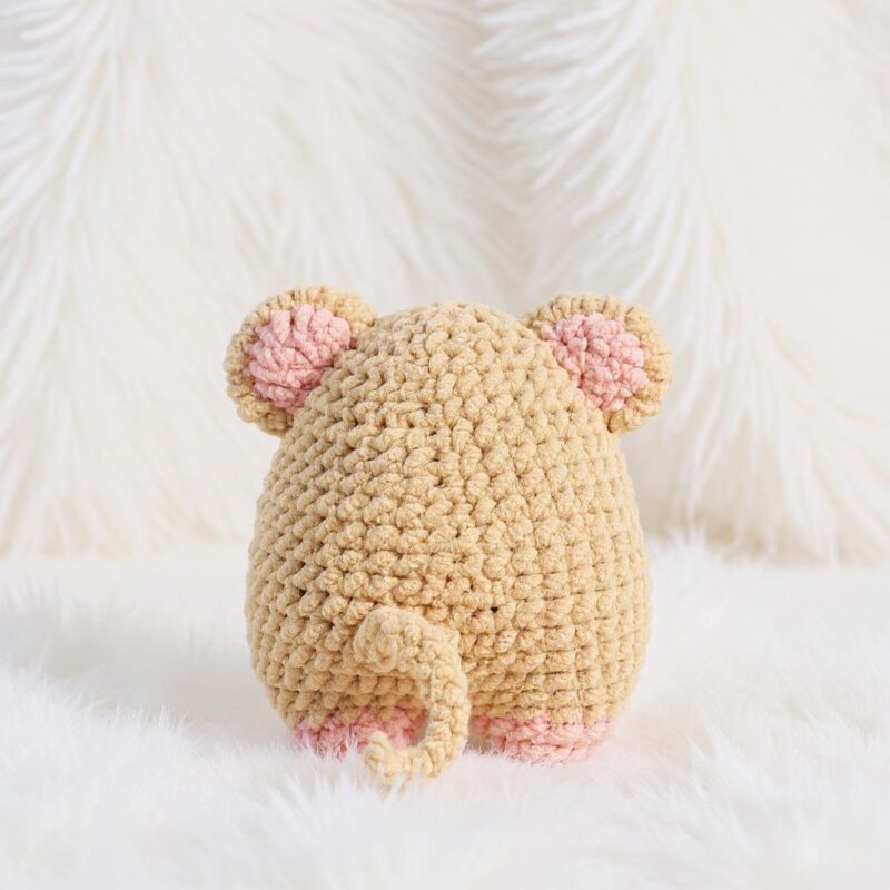 Hamster Amigurumi Crochet Pattern - Adorable DIY Stuffed Animal Toy - Instant Download PDF - Image 4