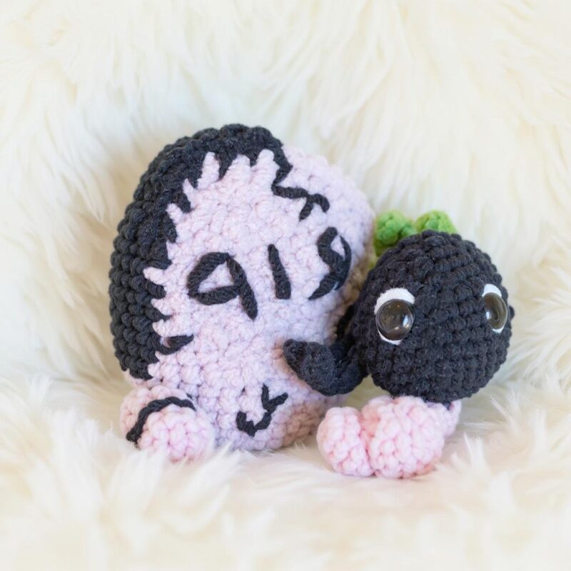 Haunted Cauldron Amigurumi Crochet Pattern - Spooky DIY Halloween Decor - Instant Download PDF - Image 4