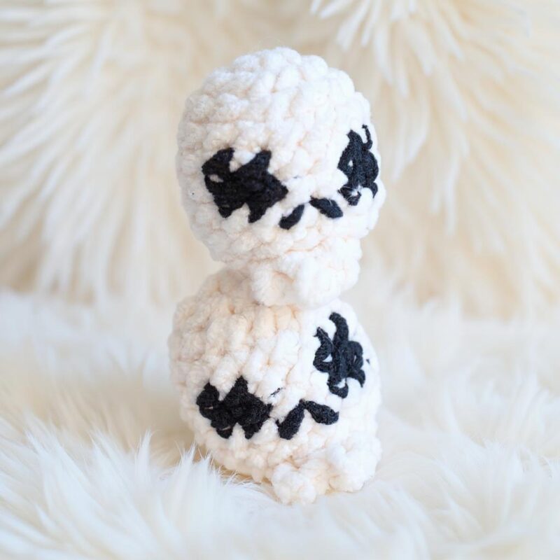 Haunted Cauldron Amigurumi Crochet Pattern - Spooky DIY Halloween Decor - Instant Download PDF - Image 5