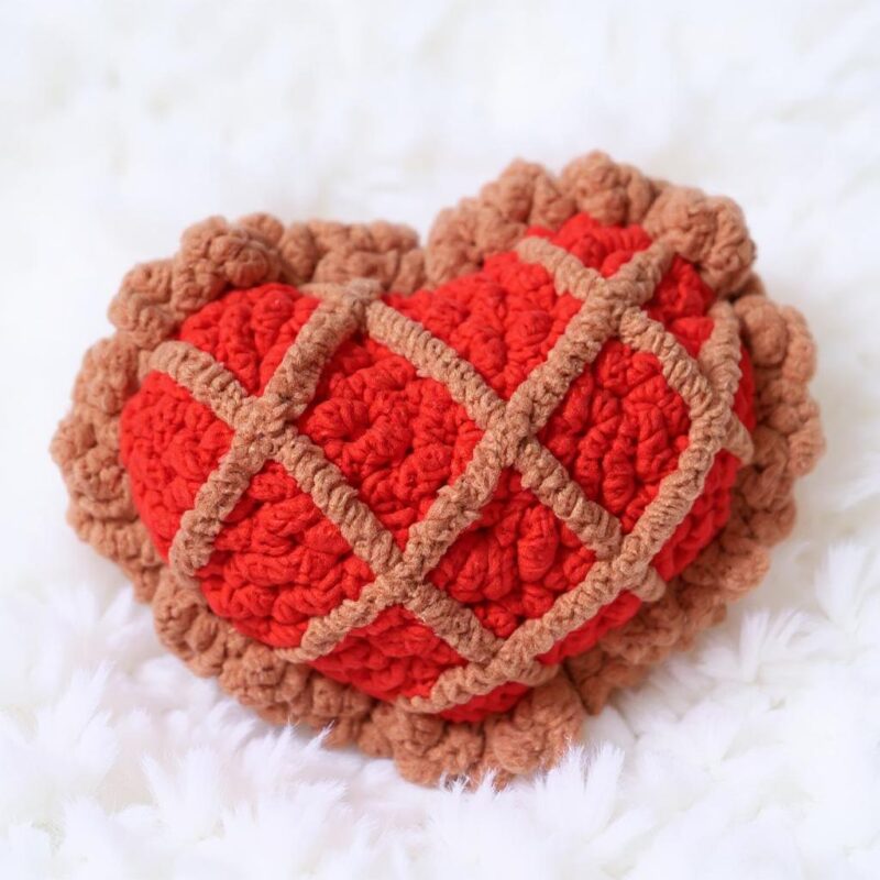 Heart Cake Snail Amigurumi Crochet Pattern - Adorable DIY Stuffed Animal Toy - Instant Download PDF - Image 4