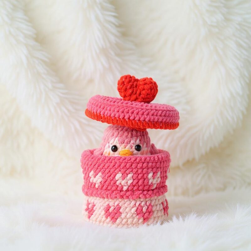 Heart Penguin Amigurumi Crochet Pattern - Adorable DIY Stuffed Animal Toy - Instant Download PDF - Image 4