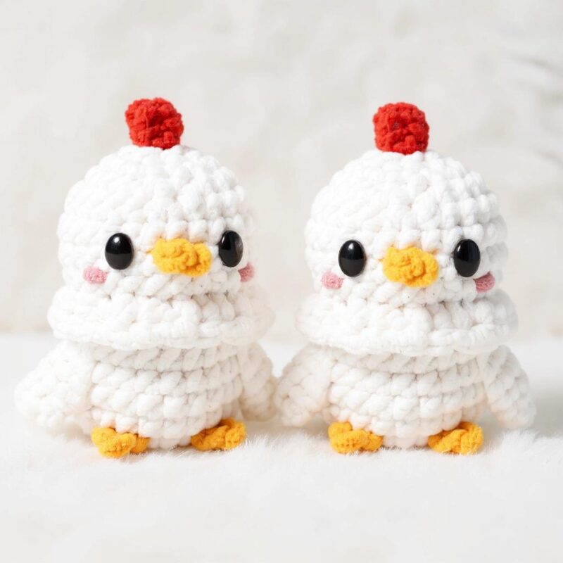 Hen Amigurumi Crochet Pattern - Charming DIY Stuffed Animal Toy - Instant Download PDF - Image 2