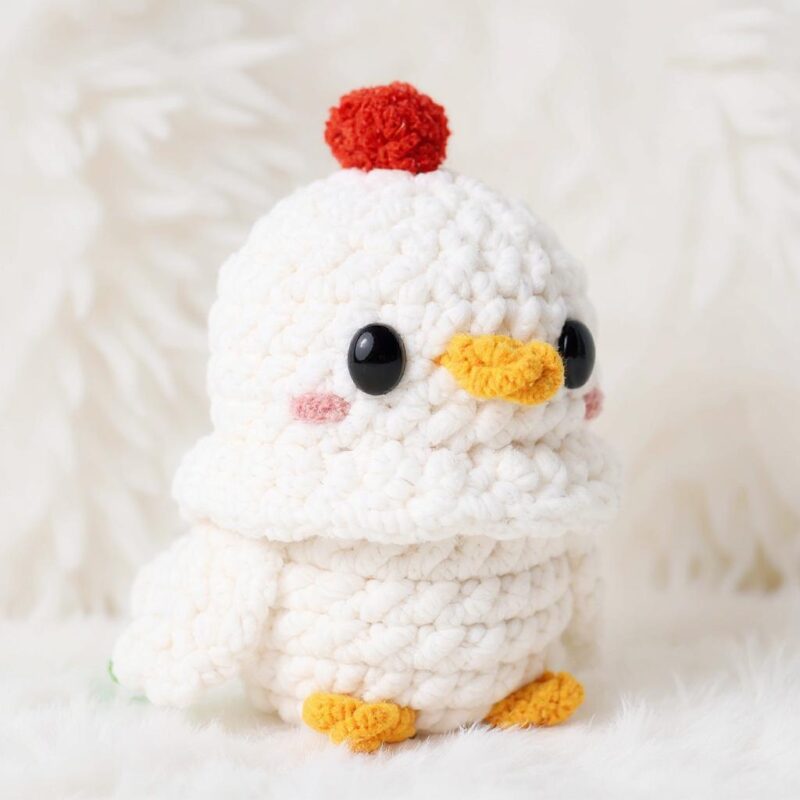 Hen Amigurumi Crochet Pattern - Charming DIY Stuffed Animal Toy - Instant Download PDF - Image 3