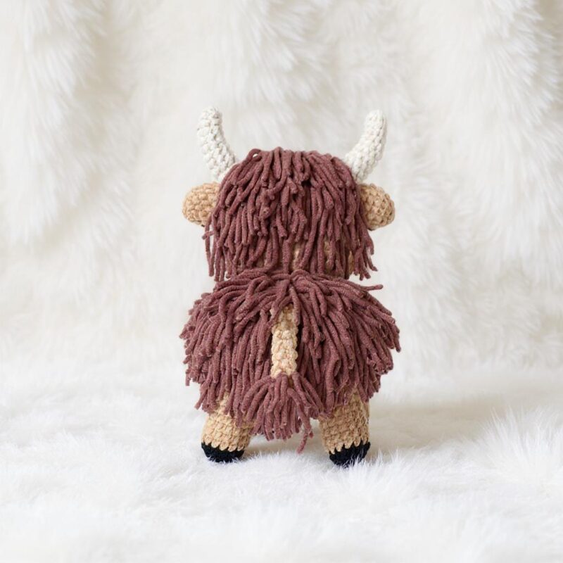 Highland Cow Amigurumi Crochet Pattern - Adorable DIY Stuffed Animal Toy - Instant Download PDF - Image 5