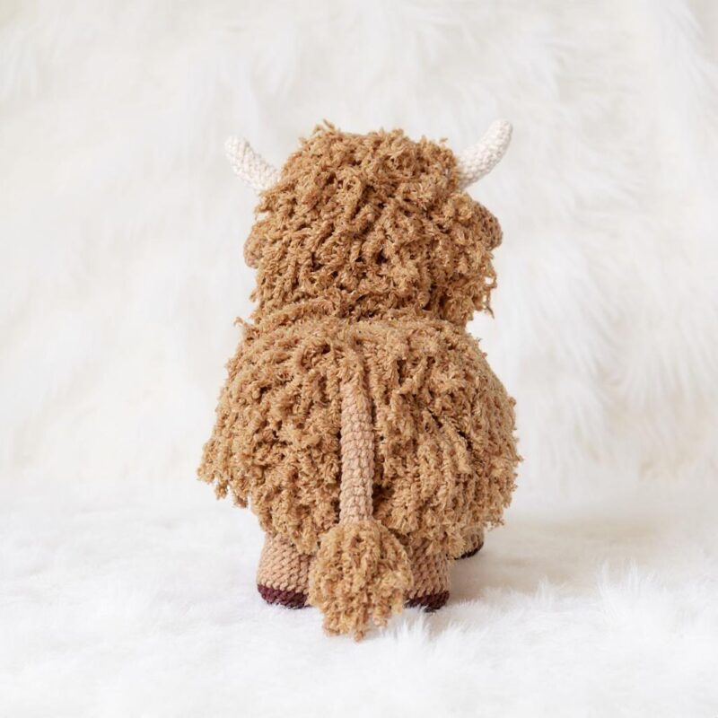 Highland Cow Amigurumi Crochet Pattern - Adorable DIY Stuffed Animal Toy - Instant Download PDF - Image 4