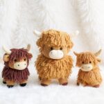 Highland Cow Amigurumi Crochet Pattern Bundle - Adorable DIY Stuffed Animal Toys - Instant Download PDF