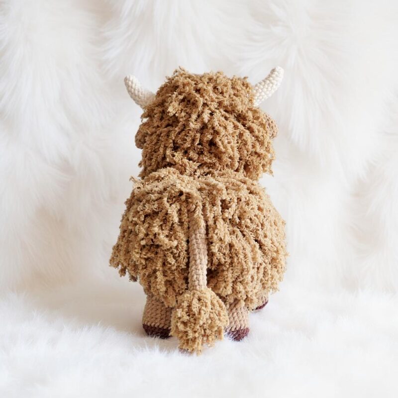 Highland Cow Amigurumi Crochet Pattern Bundle - Adorable DIY Stuffed Animal Toys - Instant Download PDF - Image 5