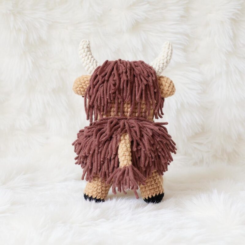 Highland Cow Amigurumi Crochet Pattern Bundle - Adorable DIY Stuffed Animal Toys - Instant Download PDF - Image 9