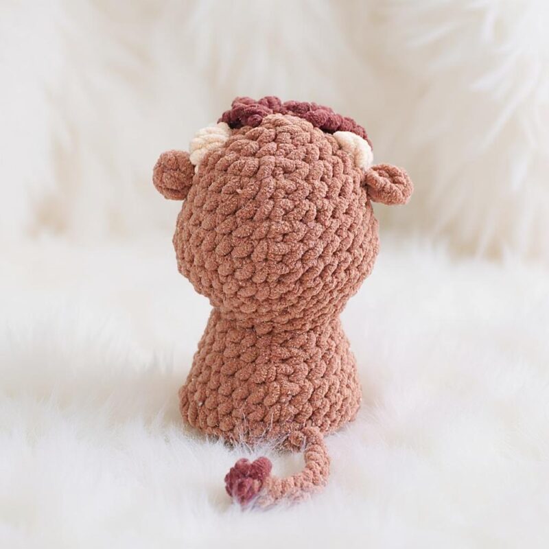 Highland Cow Amigurumi Crochet Pattern - No-Sew - DIY Stuffed Animal Toy - Instant Download PDF - Image 3