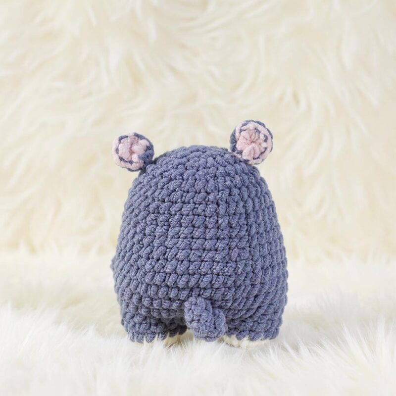 Hippo Amigurumi Crochet Pattern - Adorable DIY Stuffed Animal Toy - Instant Download PDF - Image 4