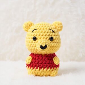 Honey Bear Amigurumi Crochet Pattern - Adorable DIY Stuffed Animal Toy - Instant Download PDF