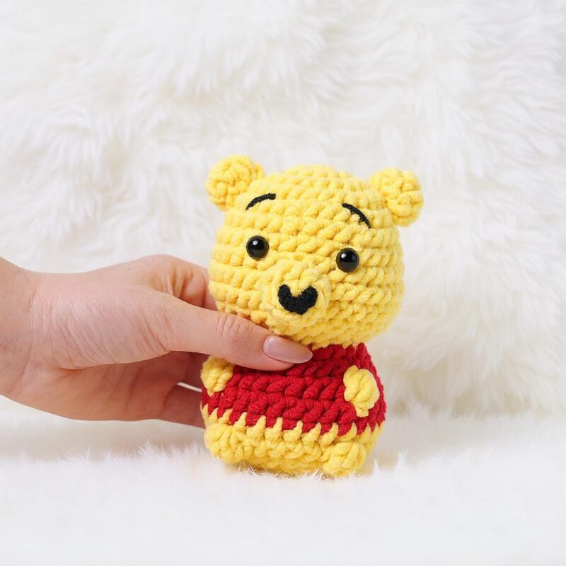 Honey Bear Amigurumi Crochet Pattern - Adorable DIY Stuffed Animal Toy - Instant Download PDF - Image 2