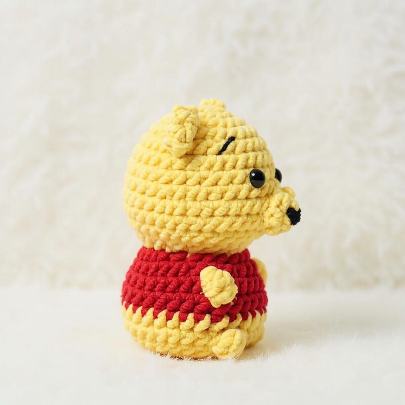 Honey Bear Amigurumi Crochet Pattern - Adorable DIY Stuffed Animal Toy - Instant Download PDF - Image 4